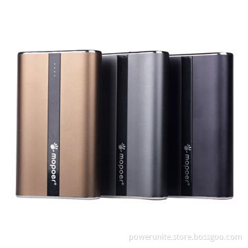 Huge capacity luxury gold power bank 16,000mAh for iPad/laptop